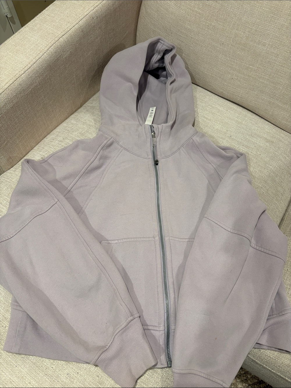 lululemon athletica Dusty Lavender Full-Zip Hoodie